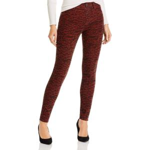 AG Adriano Goldschmied Women’s Corduroy Farrah Skinny Ankle(Shadow A-rich Crimson/Black)