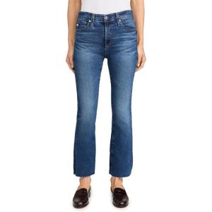 AG Adriano Goldschmied Women’s Farrah Mid Rise Crop Boot Jean(Lucerne)
