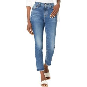 AG Adriano Goldschmied Womens Mari High Rise Slim Straight Crop Jean(12 Years Rural)