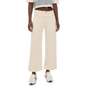 AG Adriano Goldschmied Women’s Saige Wide Leg Cropped Corduroy Jeans(Opal Stone)