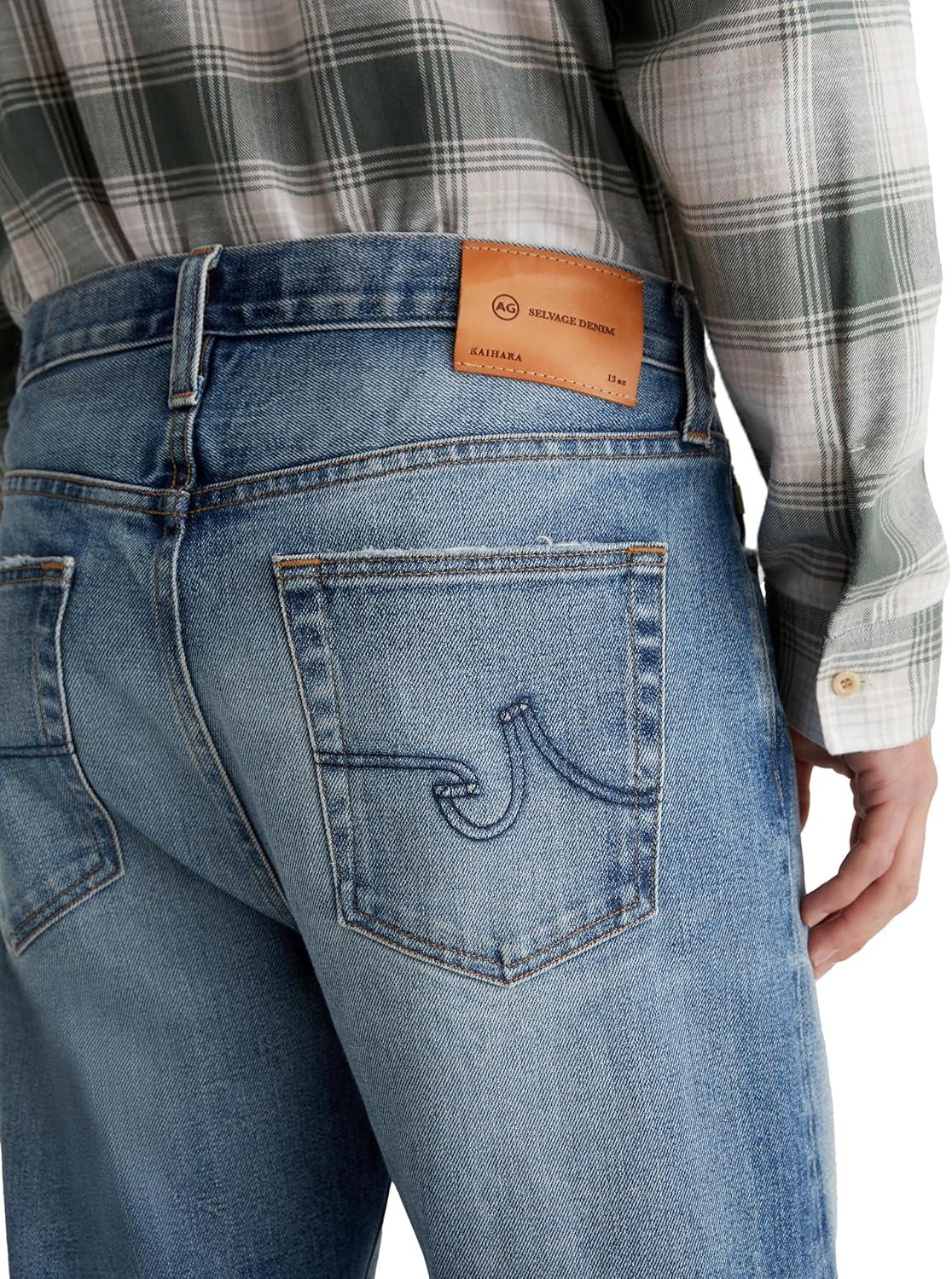 imageAG Adriano Goldschmied Mens Felix Vintage Straight Jean14 Years Bloomington