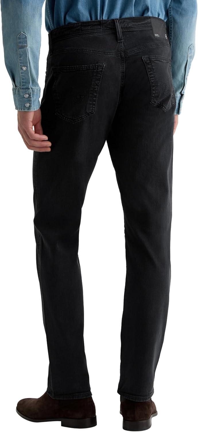 imageAG Jeans Mens Everett Slim Straight PantSulfur Antique Black