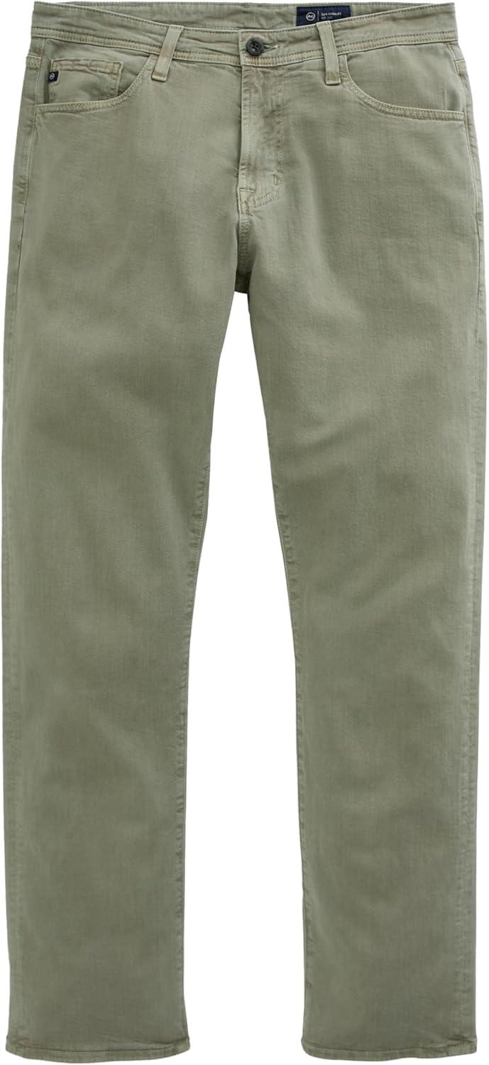 imageAG Jeans Mens Everett Slim Straight PantSulfur Spruce Green