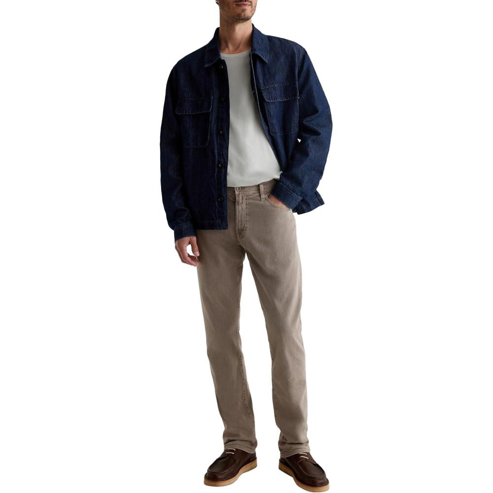 imageAG Jeans Mens Everett Slim Straight PantSulfur Amber Dust