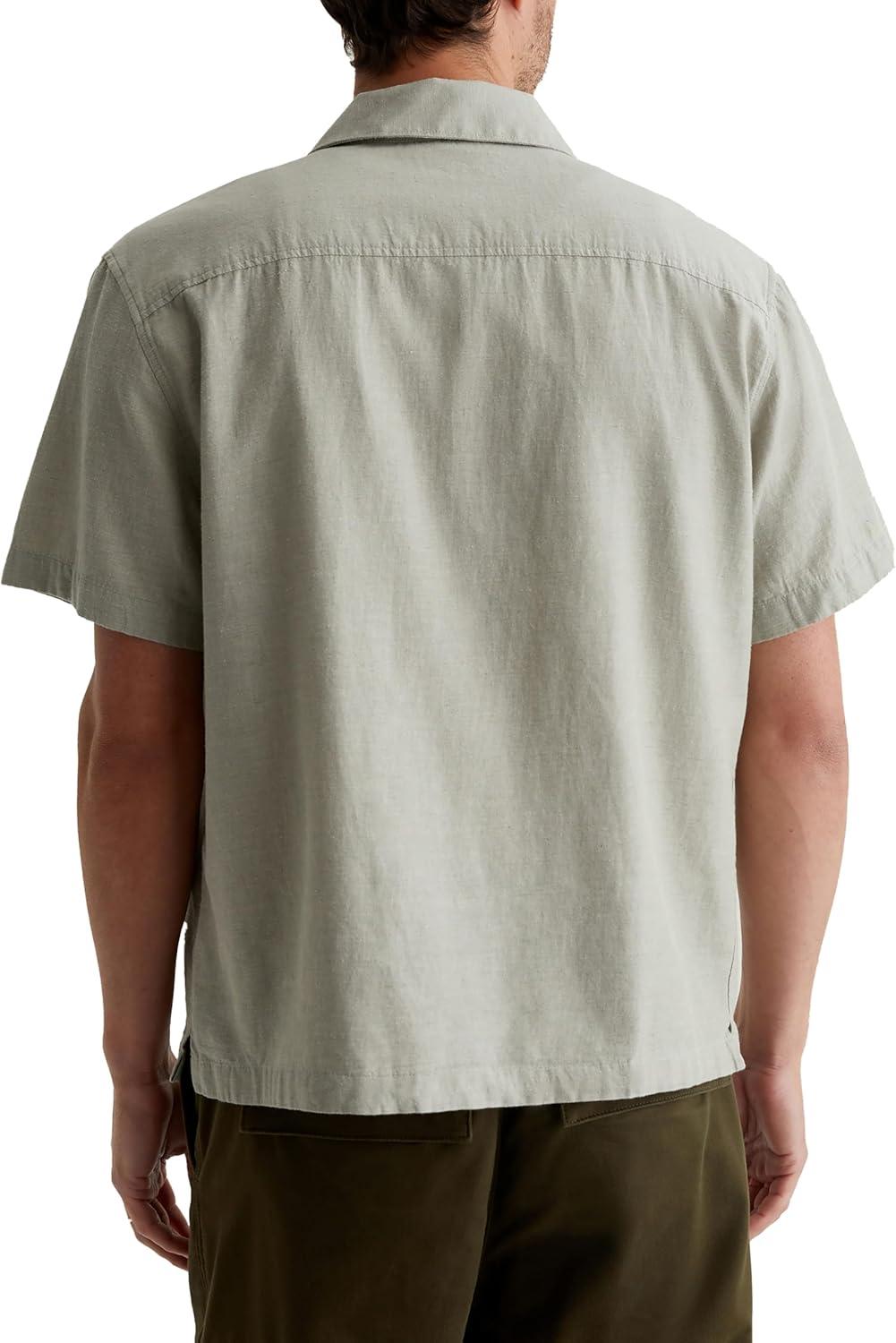 imageAG Adriano Goldschmied Mens Foster SS ShirtDried Bay Leaf