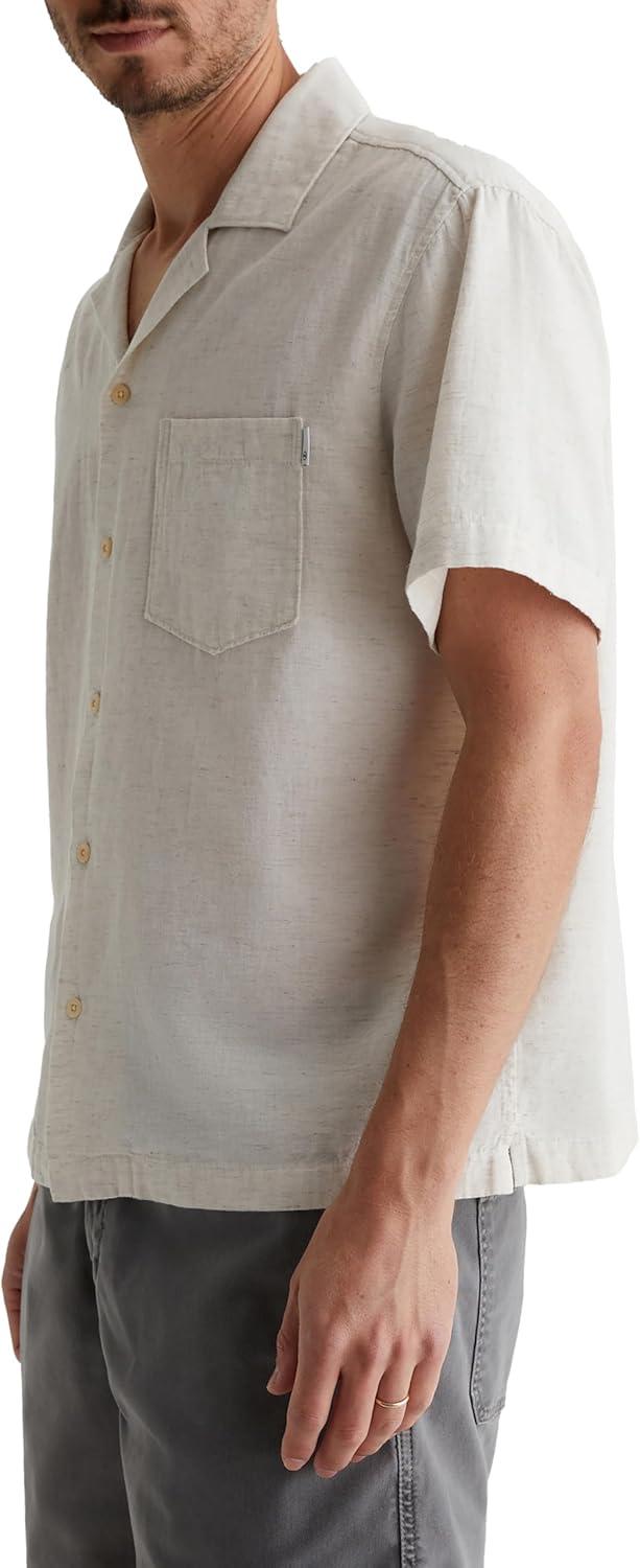 imageAG Adriano Goldschmied Mens Foster SS ShirtOatmeal