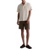 AG Adriano Goldschmied Men’s Foster S/S Shirt(Natural Multi)