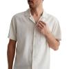 AG Adriano Goldschmied Men’s Foster S/S Shirt(Oatmeal)
