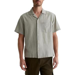 AG Adriano Goldschmied Men’s Foster S/S Shirt(Dried Bay Leaf)