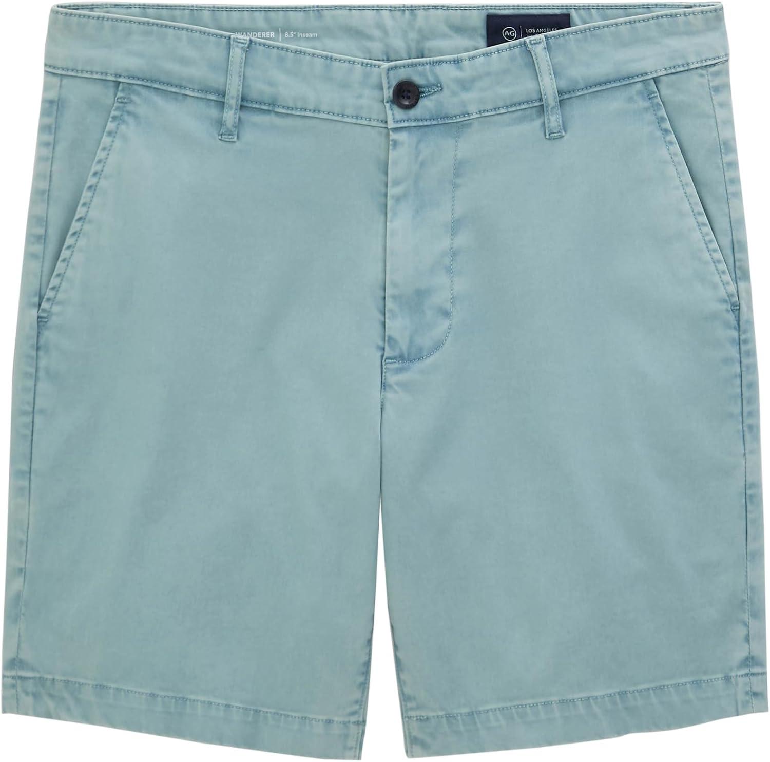 imageAG Adriano Goldschmied Mens Wanderer Slim ShortSulfur Smokey Blue