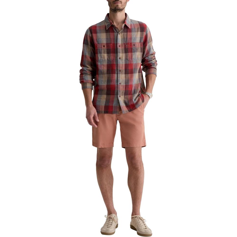 imageAG Adriano Goldschmied Mens Wanderer Slim ShortSulfur Faded Salmon