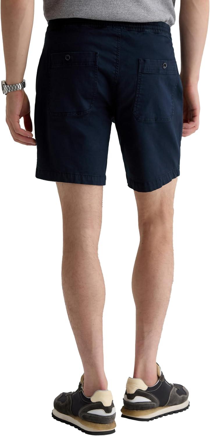 imageAG Adriano Goldschmied Mens Oliver Drawstring Shorts 75Blue