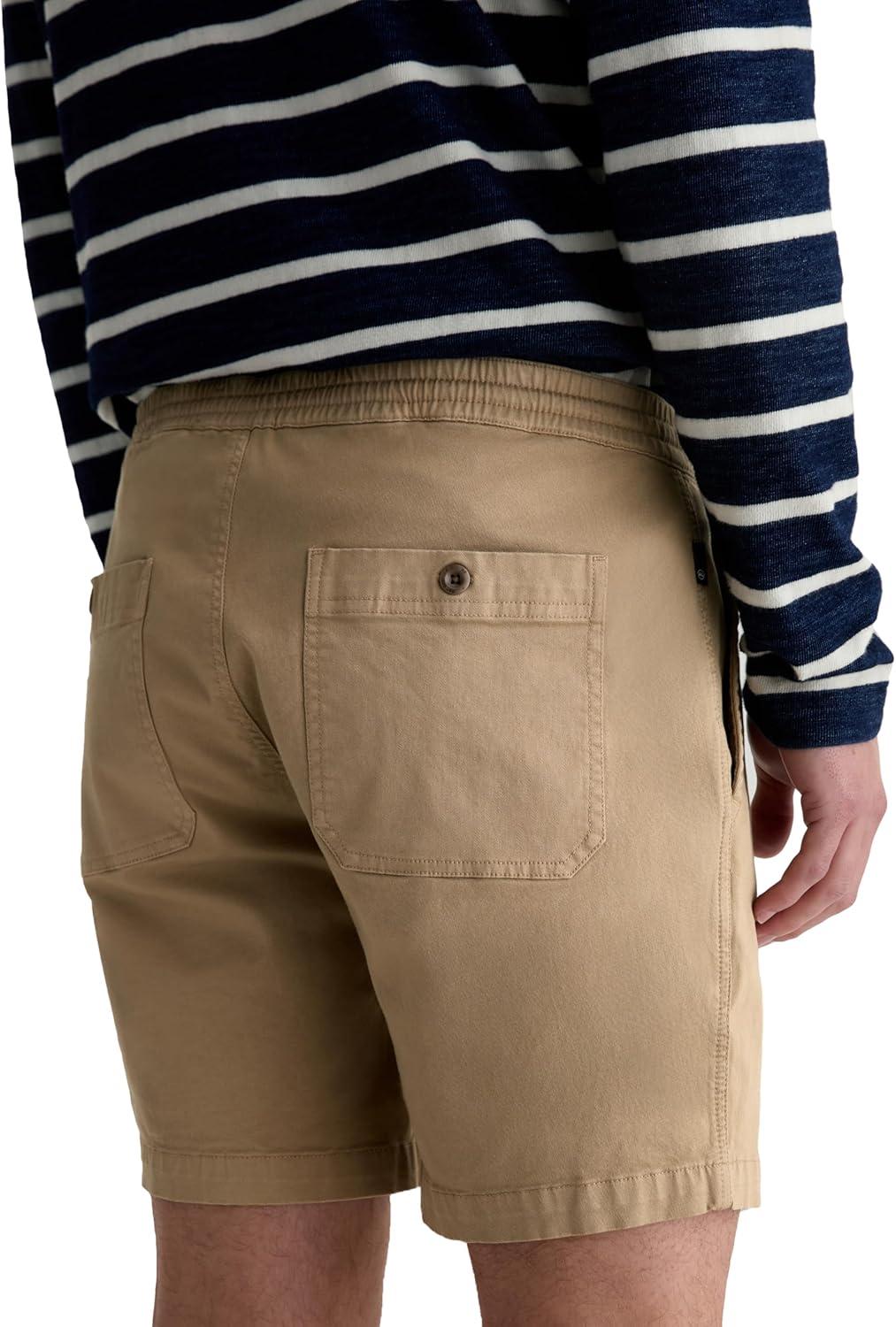 imageAG Adriano Goldschmied Mens Oliver Drawstring Shorts 75Brown