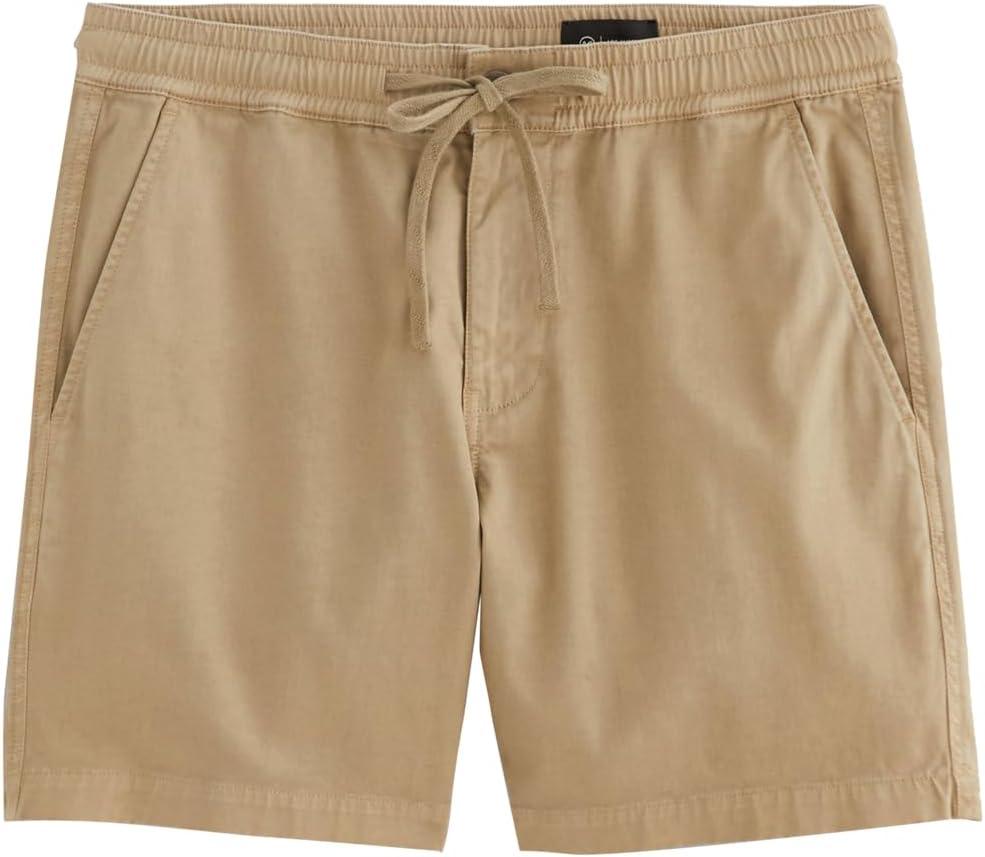 imageAG Adriano Goldschmied Mens Oliver Drawstring Shorts 75Caf Con Leche