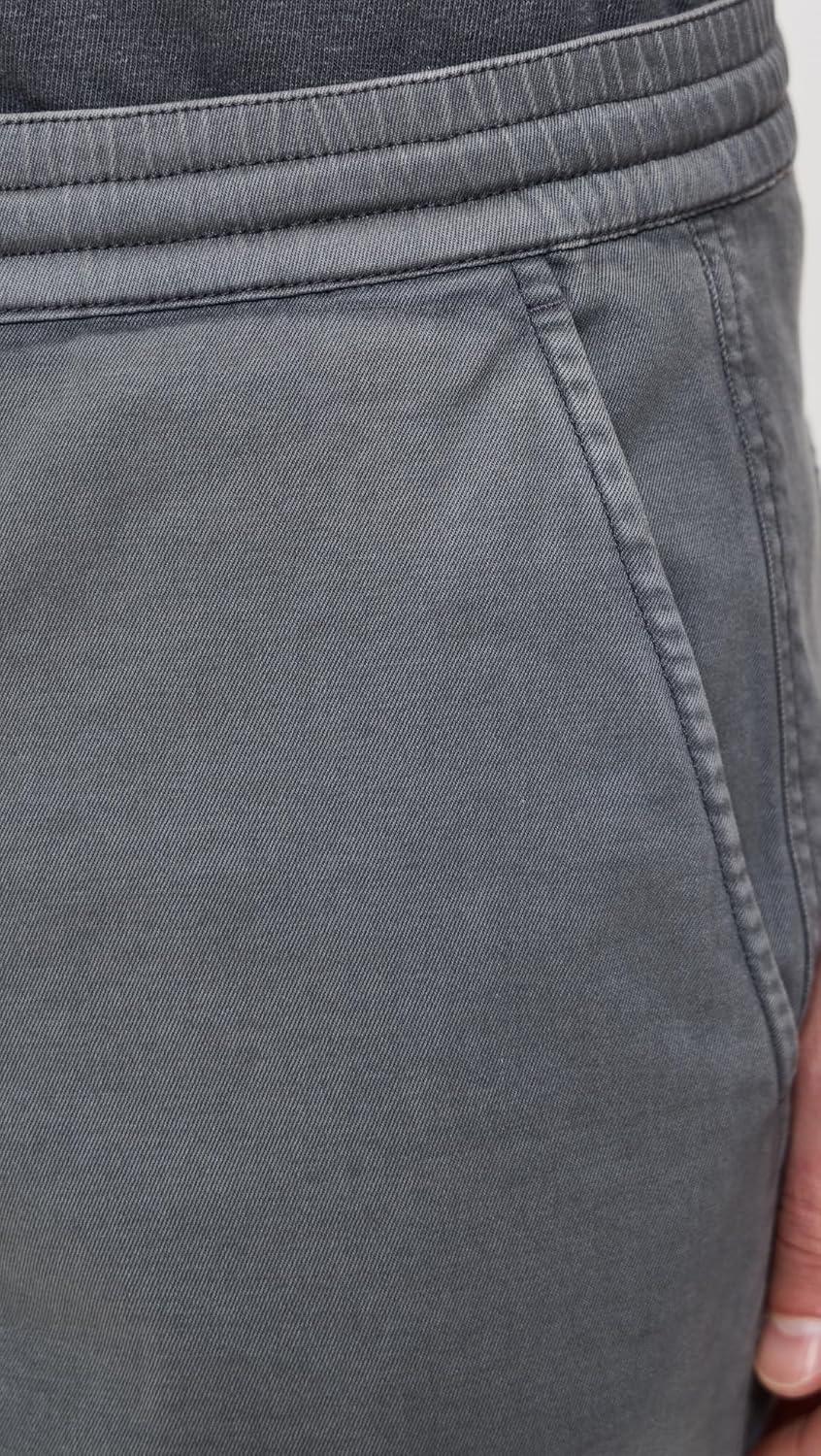 imageAG Adriano Goldschmied Mens Oliver Drawstring Shorts 75Sulfur Storm Grey