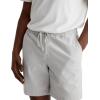 AG Adriano Goldschmied Men’s Oliver Drawstring Shorts 7.5″(Fade to Graye)