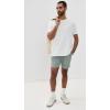 AG Adriano Goldschmied Men’s Oliver Drawstring Shorts 7.5″(Sulfur Matcha Latte)