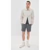AG Adriano Goldschmied Men’s Oliver Drawstring Shorts 7.5″(Sulfur Storm Grey)