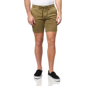 AG Adriano Goldschmied Men’s Oliver Drawstring Shorts 7.5″(Sulfur Sweet Agave)