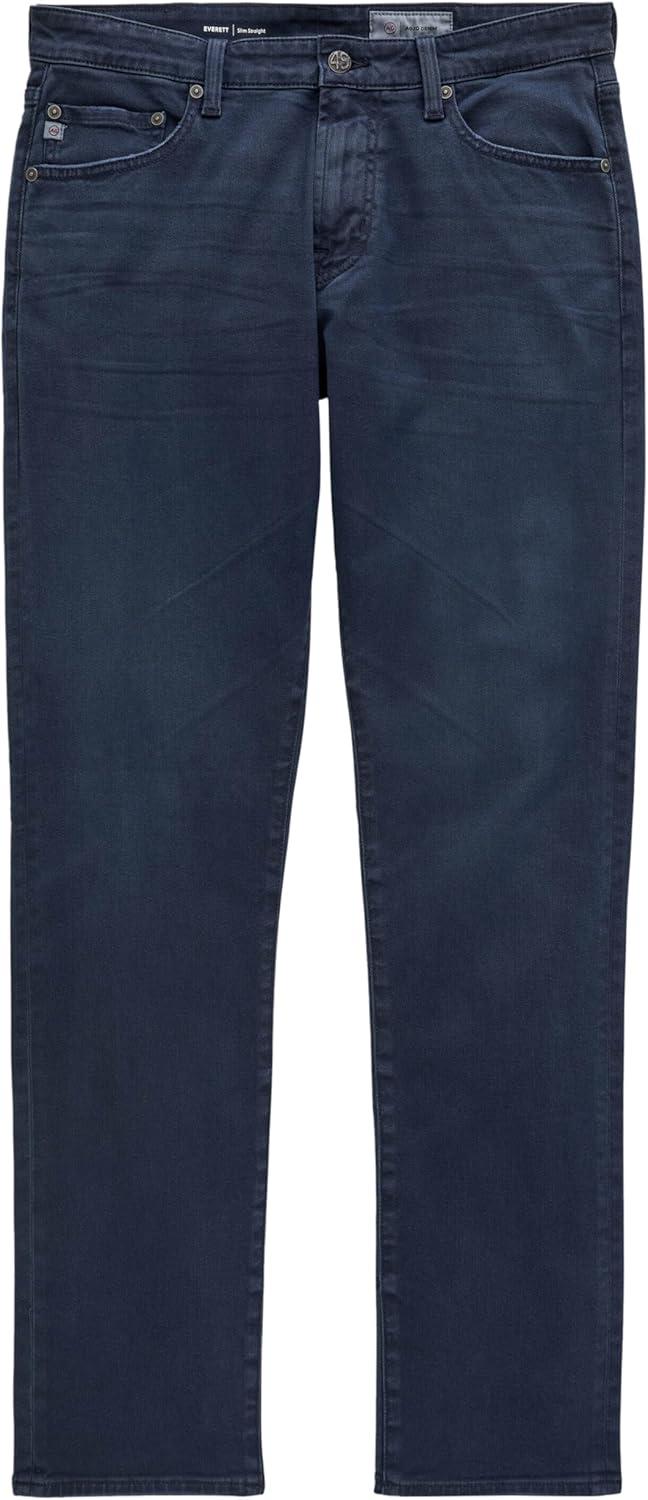 imageAG Adriano Goldschmied Mens Everett Slim Straight Jean7 Years Sulfur Modern Navy