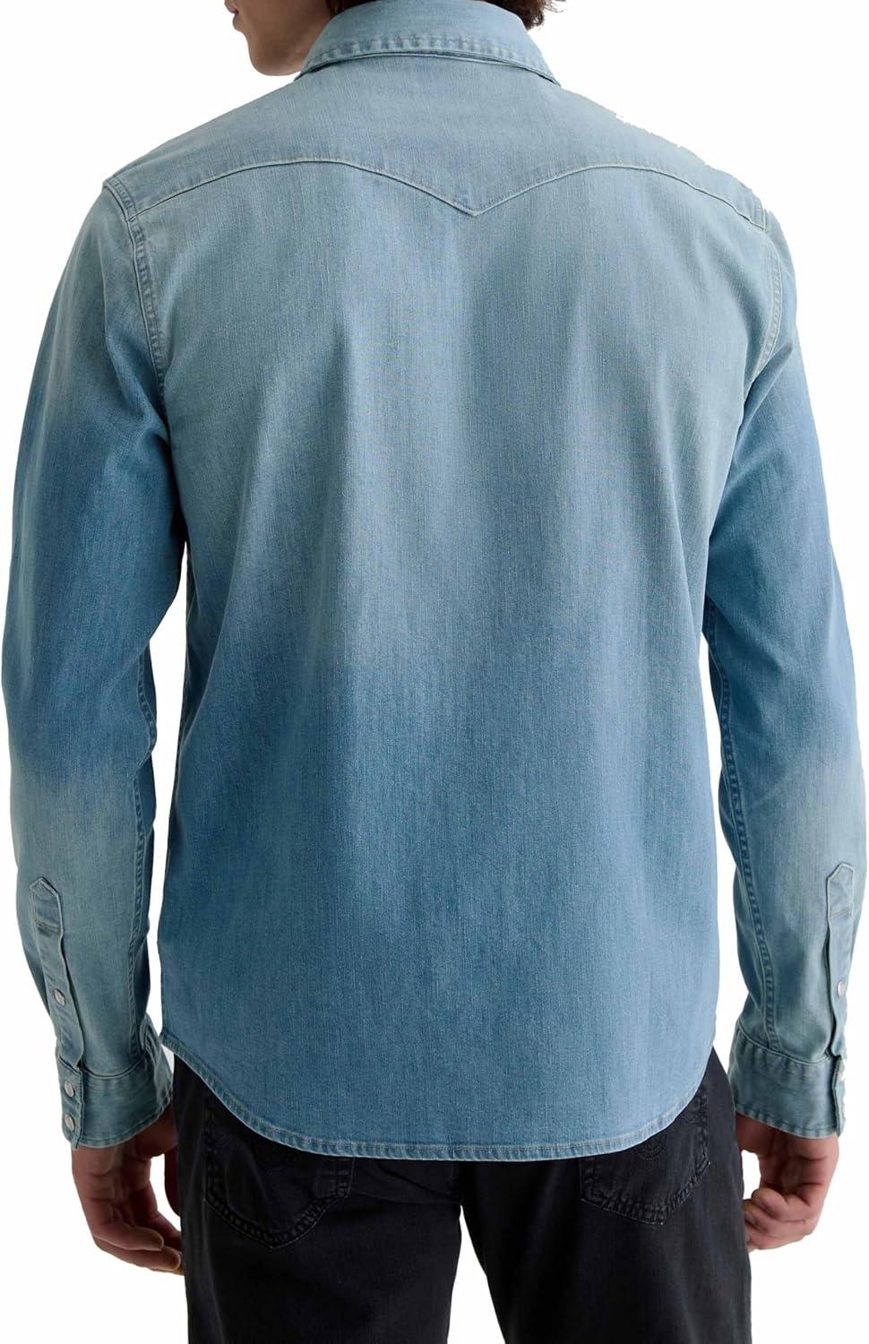 imageAG Adriano Goldschmied Mens Huston Western ShirtStanton