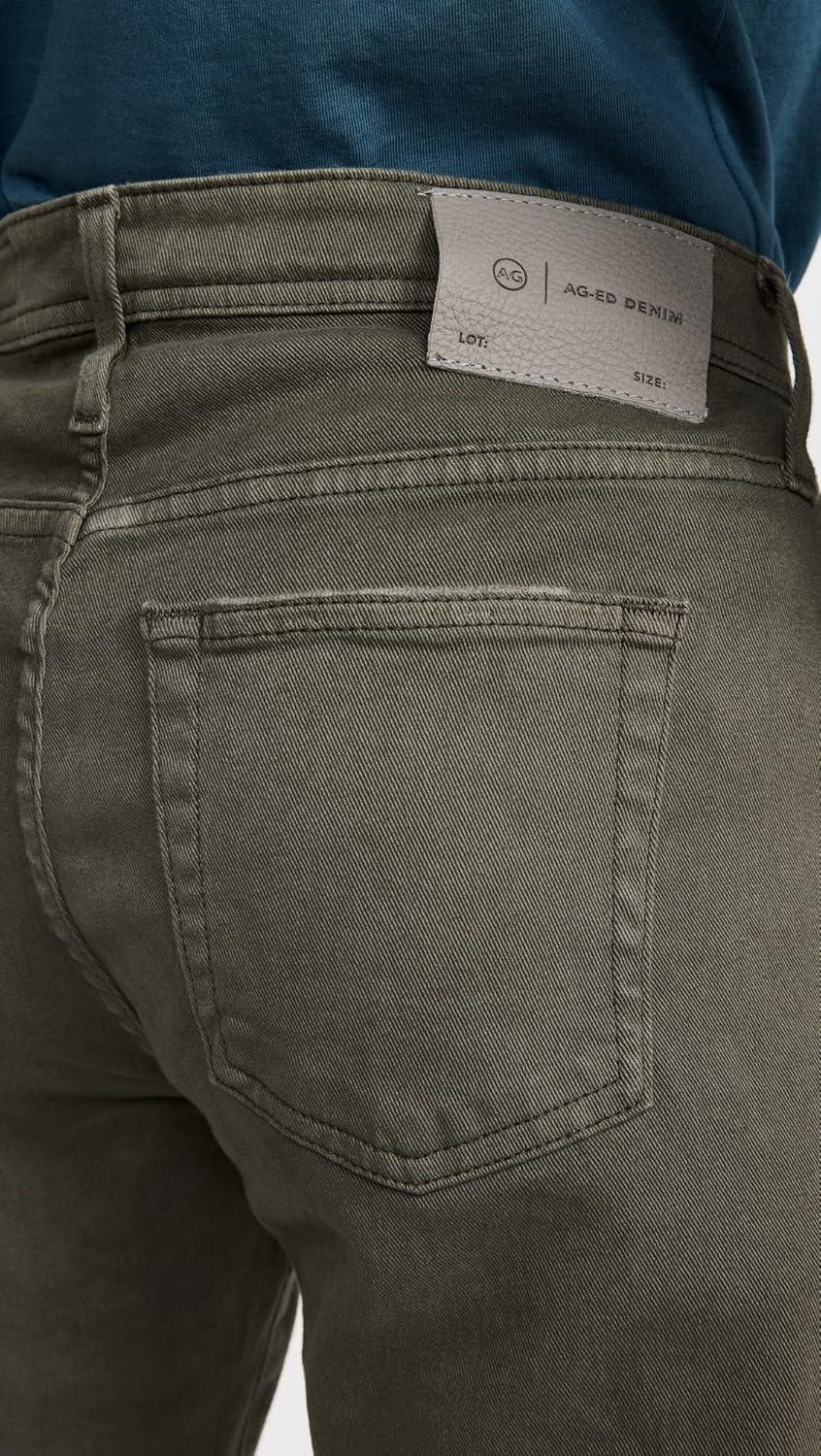 imageAG Adriano Goldschmied Mens Tellis Modern Slim7 Years Sulfur Armory Green
