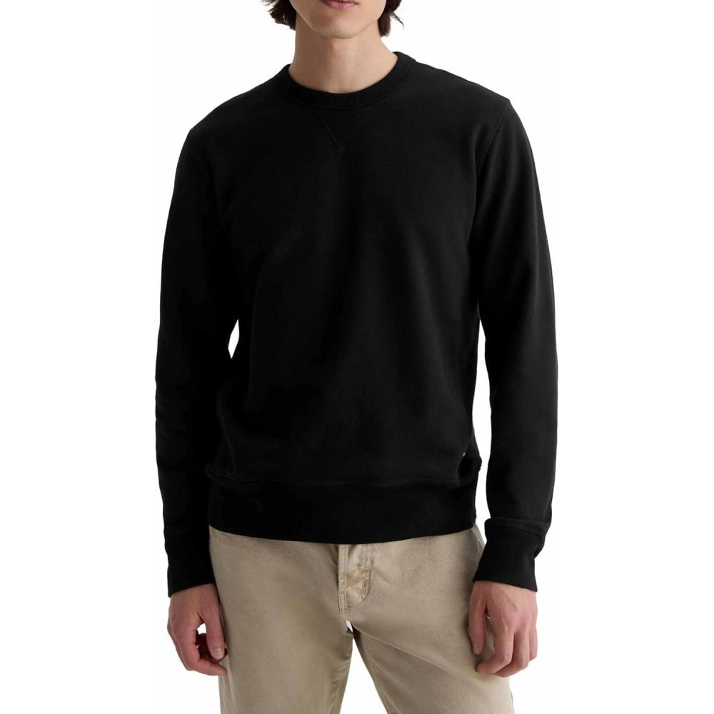 imageAG Adriano Goldschmied Mens Blake Crew SweatshirtTrue Black