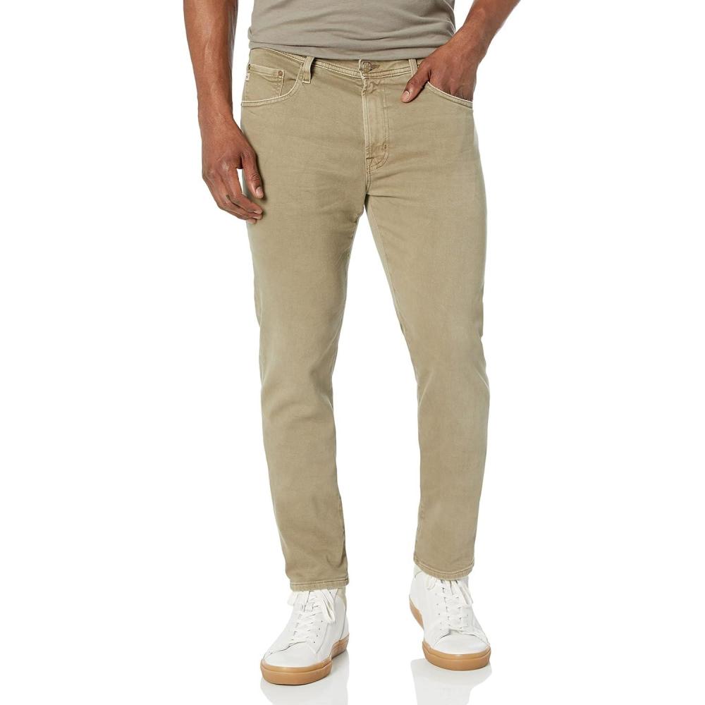 imageAG Adriano Goldschmied Mens Tellis Modern Slim7 Years Sulfur Dried Rosemary