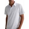 AG Adriano Goldschmied Men’s Bryce S/S Polo(Heather Grey)
