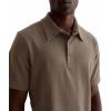 AG Adriano Goldschmied Men’s Bryce S/S Polo(Soft Mushroom)