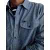 AG Adriano Goldschmied Men’s Miller CPO Shirt(Channel Sky)