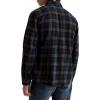 AG Adriano Goldschmied Men’s Wayne Work Shirt(Deep Navy Multi)