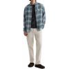 AG Adriano Goldschmied Men’s Curtis Work Shirt(Blue Multi)