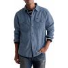 AG Adriano Goldschmied Men’s Miller CPO Shirt(Channel Sky)