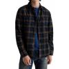 AG Adriano Goldschmied Men’s Wayne Work Shirt(Deep Navy Multi)