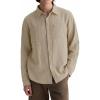 AG Adriano Goldschmied Men’s Wayne Work Shirt(Khaki Sand)