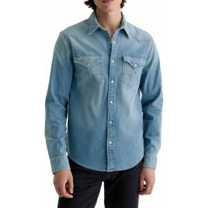 AG Adriano Goldschmied Men’s Huston Western Shirt(Stanton)