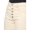 AG Jeans Women’s Saige Wide Leg Crop Jeans(White Oat)