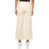 AG Jeans Women’s Saige Wide Leg Crop Jeans(White Oat)