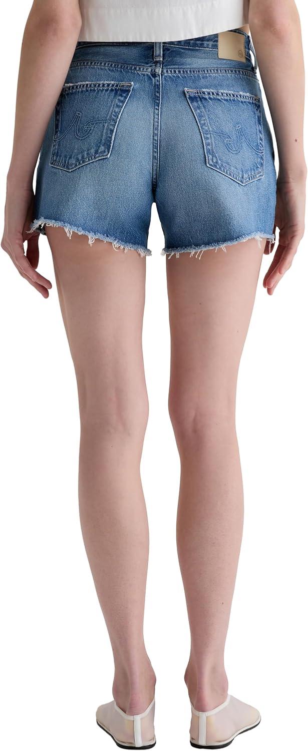 imageAG Adriano Goldschmied Womens Halle High Rise Relaxed ShortGila River