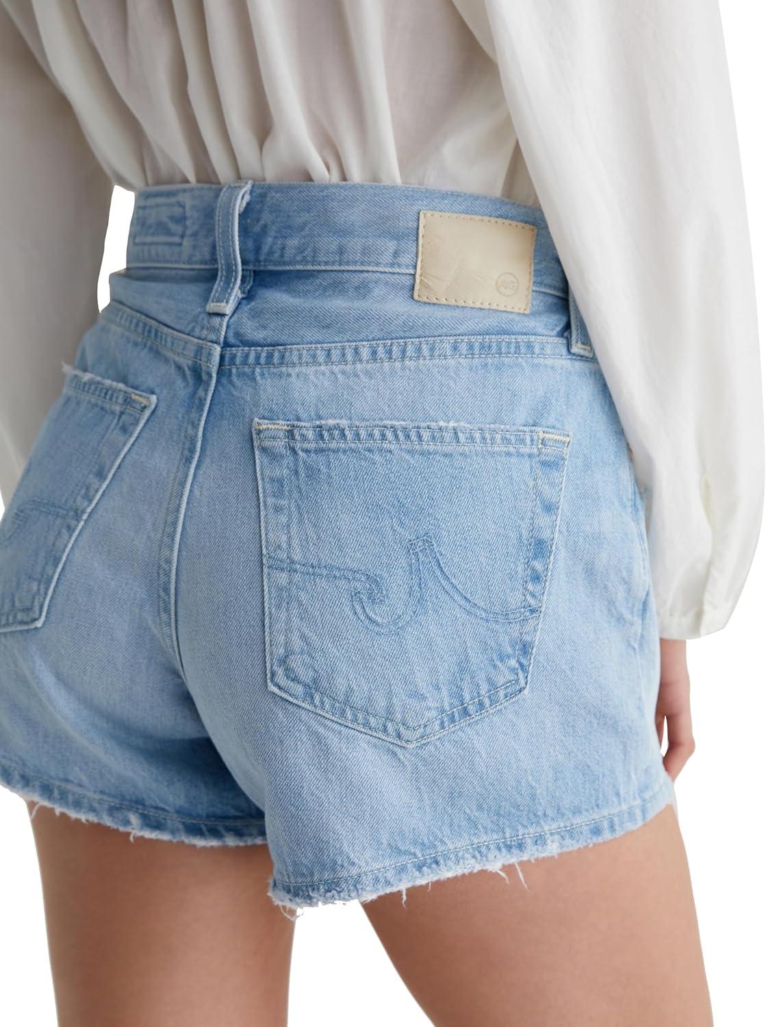 imageAG Adriano Goldschmied Womens Halle High Rise Relaxed ShortSunrise