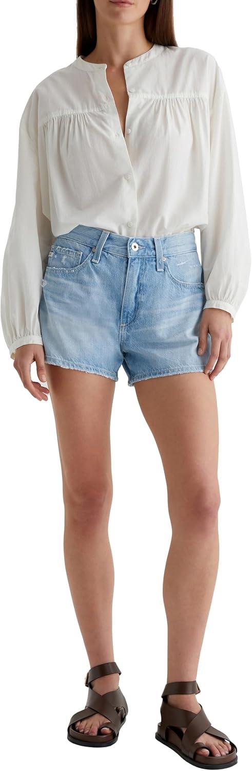 imageAG Adriano Goldschmied Womens Halle High Rise Relaxed ShortSunrise