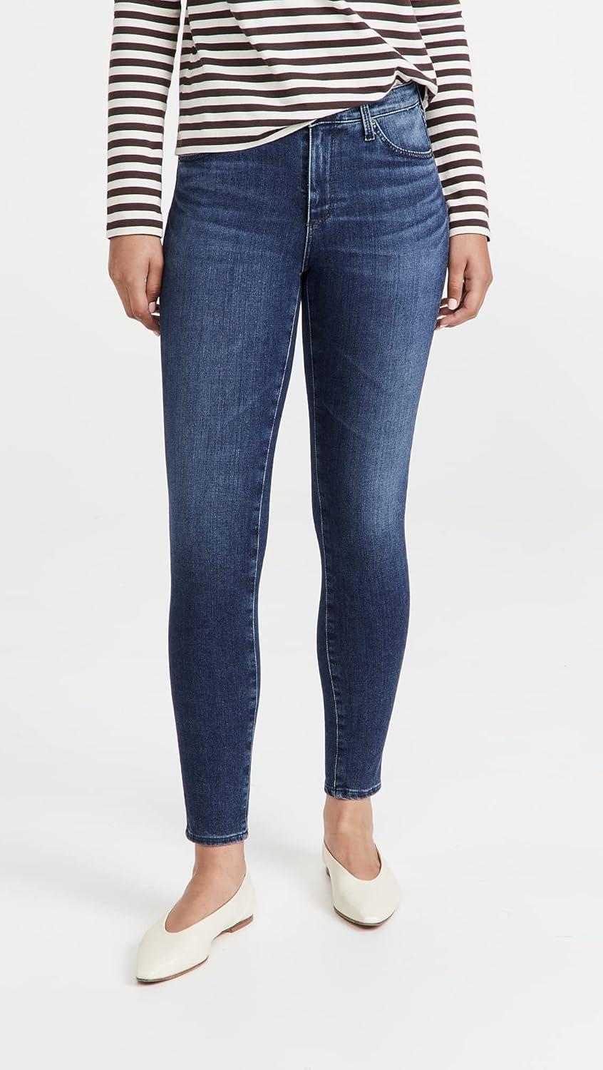 imageAG Adriano Goldschmied Womens Legging Ankle Mid Rise Super Skinny JeanFoxgrove
