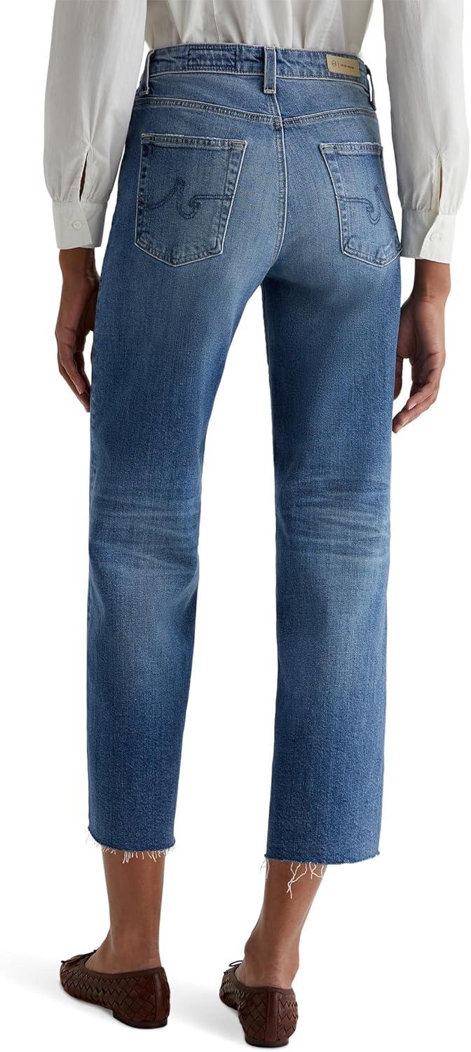 imageAG Adriano Goldschmied Womens Saige Mid Rise Wide Leg Jeans16 Years Postcard