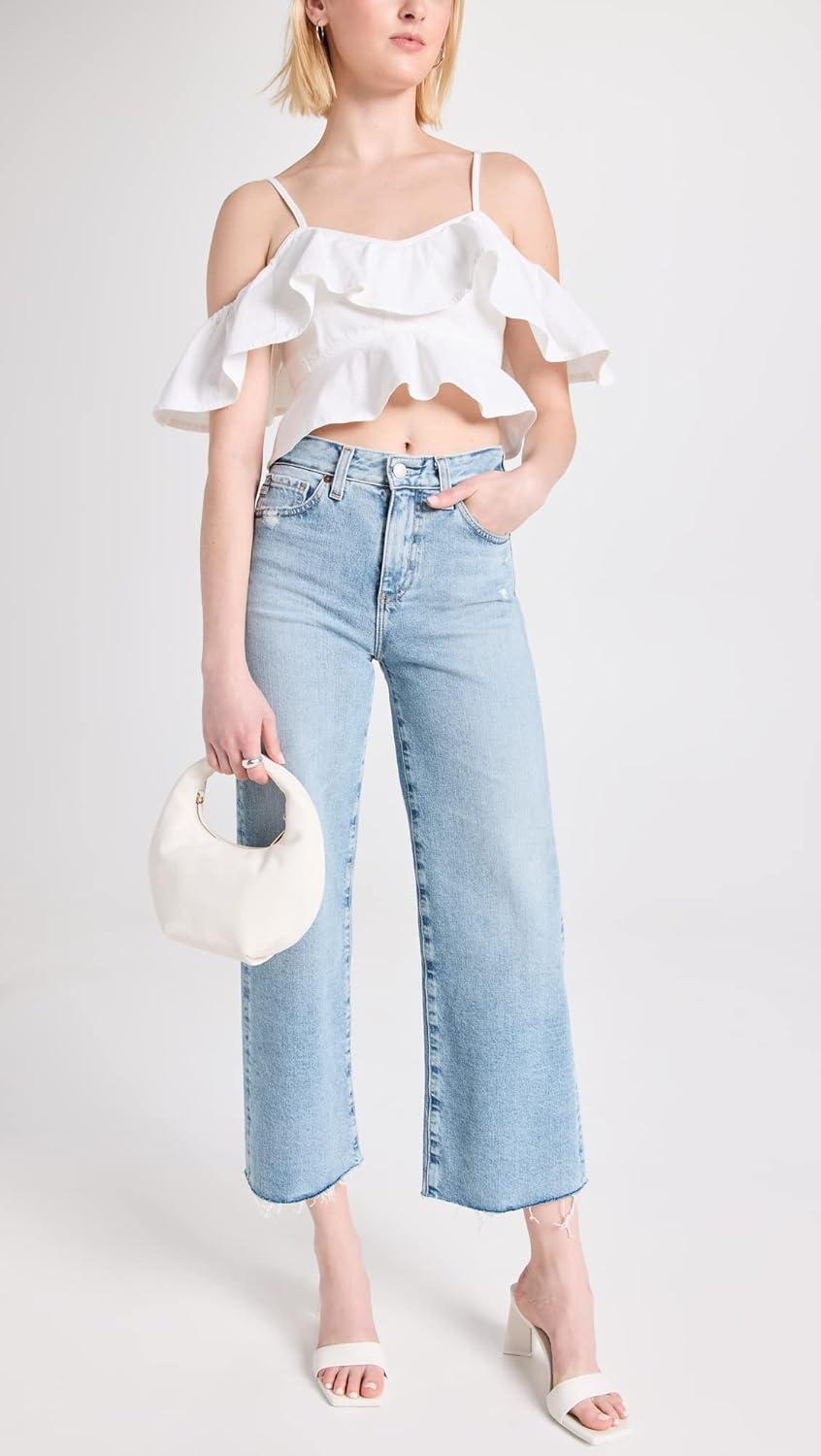 imageAG Adriano Goldschmied Womens Saige Wide Leg JeansApparition
