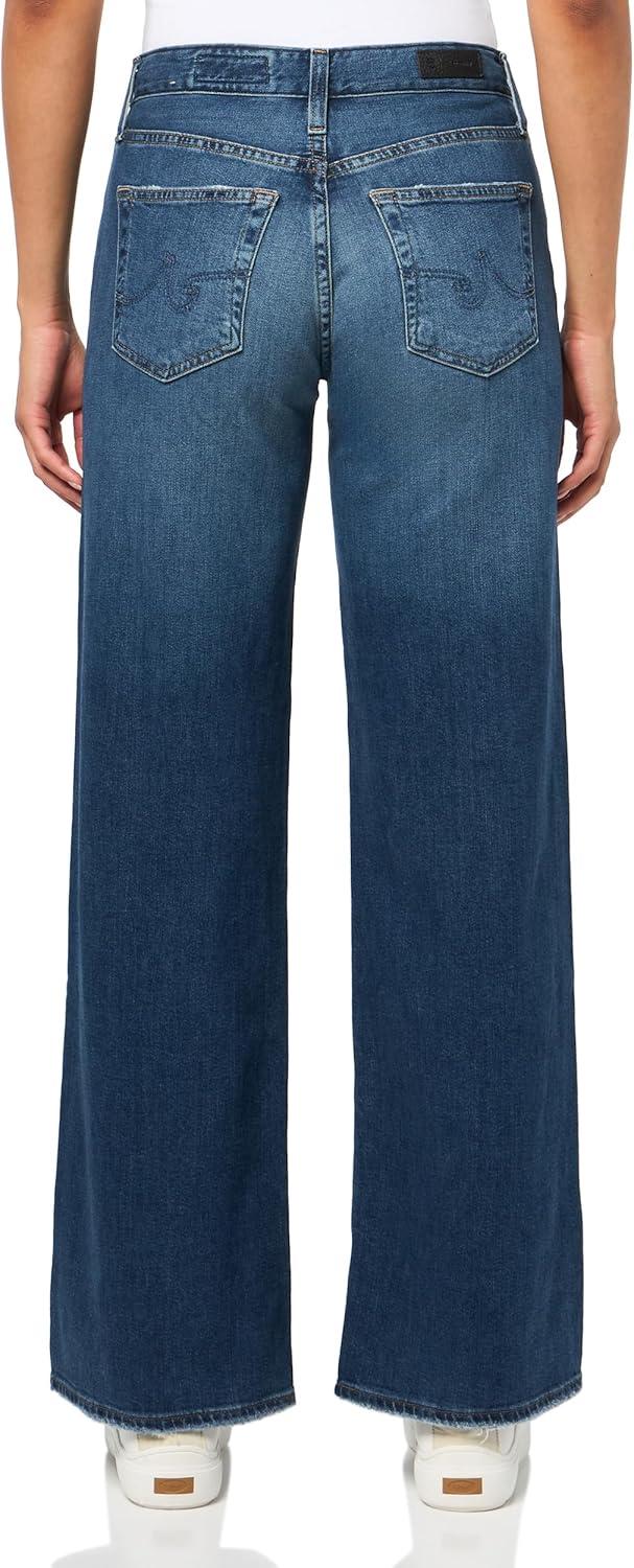 imageAG Jeans Womens Adria Low Rise Baggy Wide Leg10 Years Exposure
