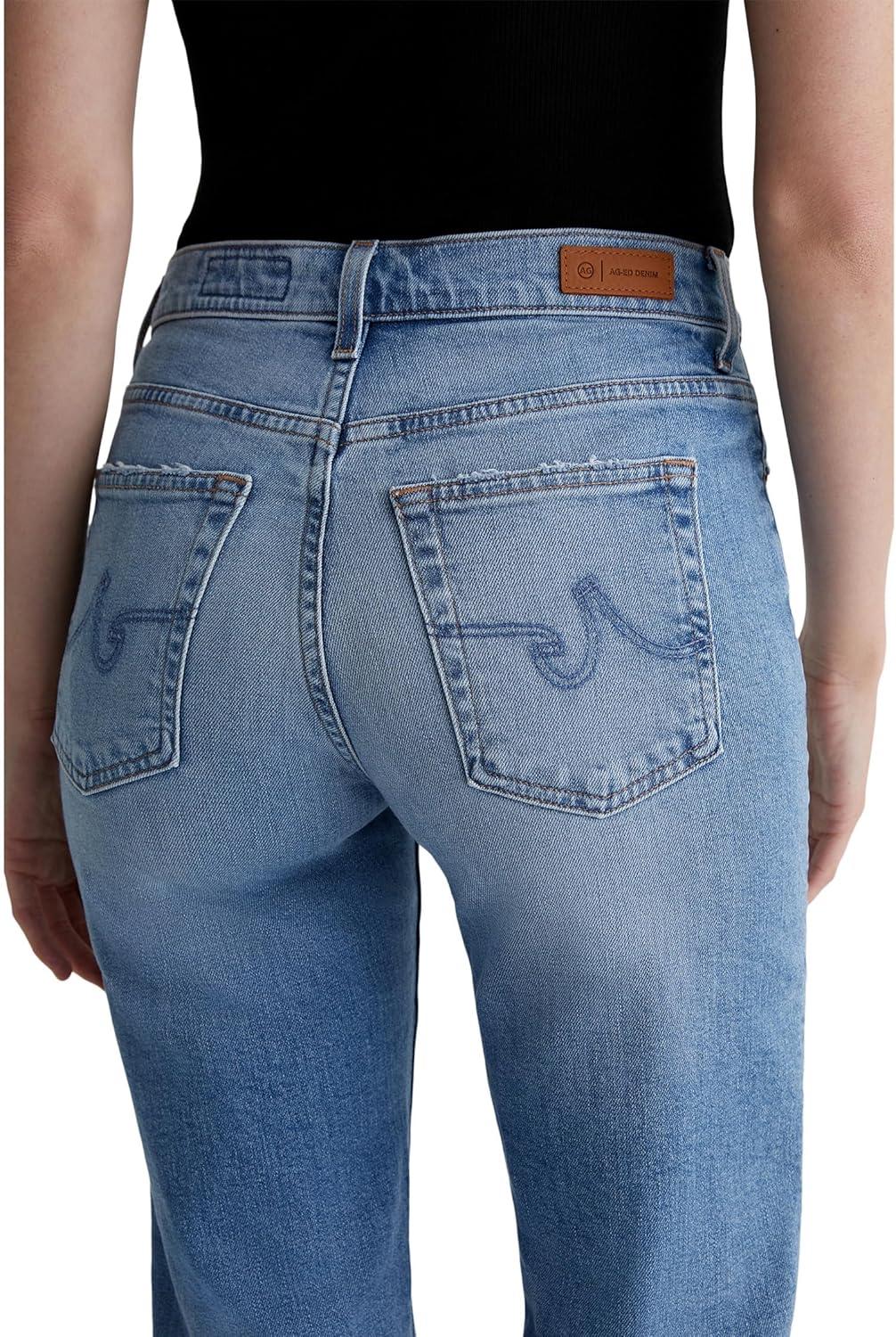imageAG Jeans Womens Brinley Mid Rise Straight