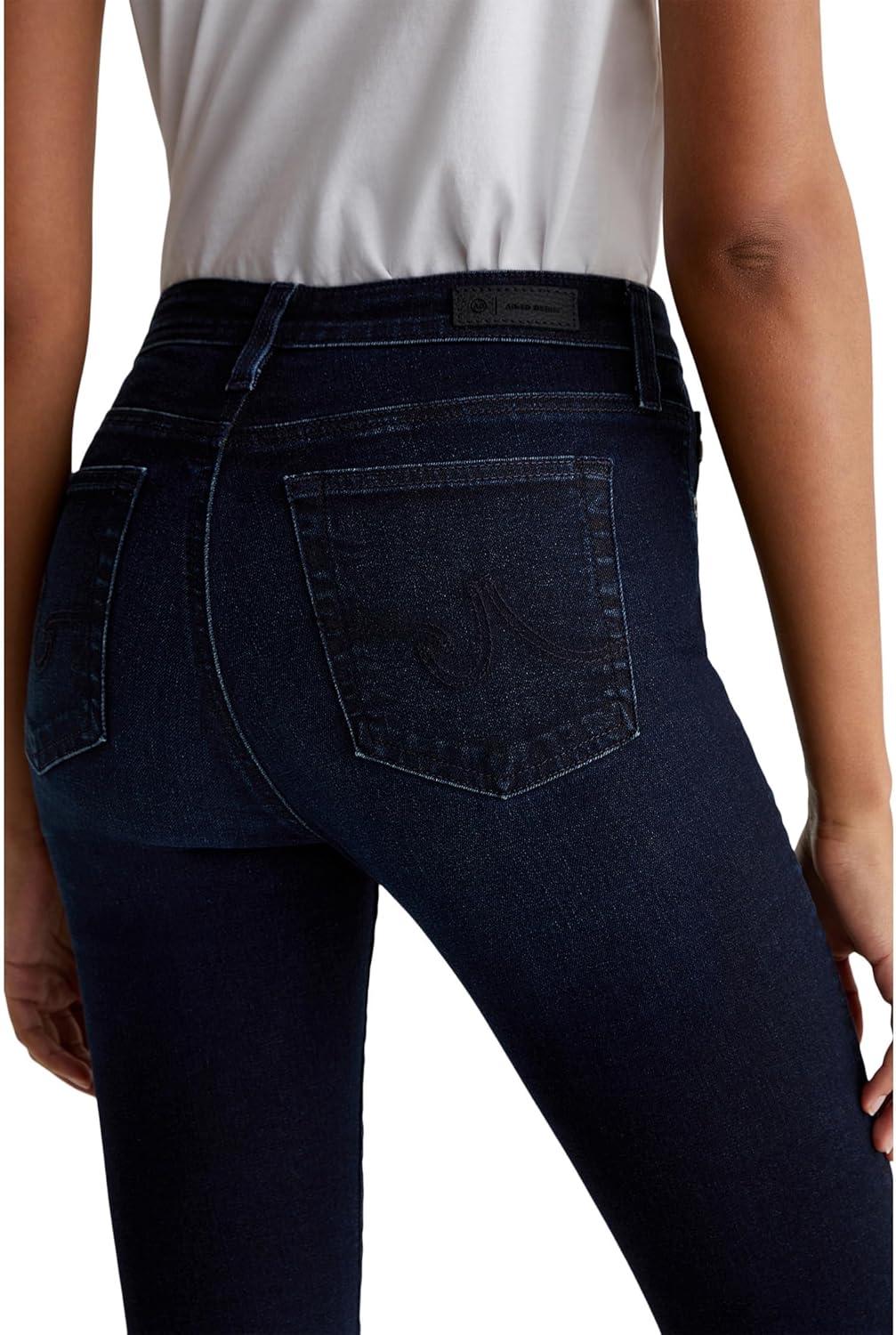 imageAG Jeans Womens Farrah Mid Rise Crop Boot Jean