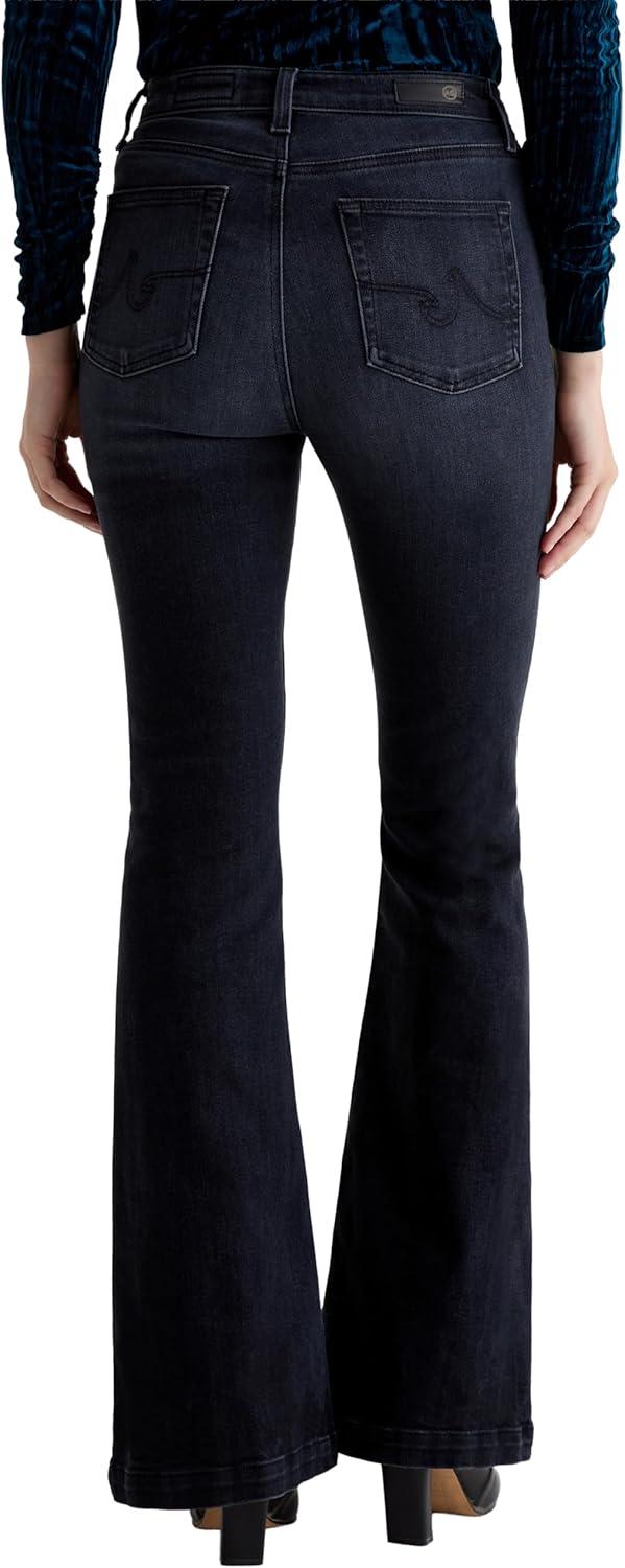 imageAG Jeans Womens Madi Super High Rise Flare JeanGlitch