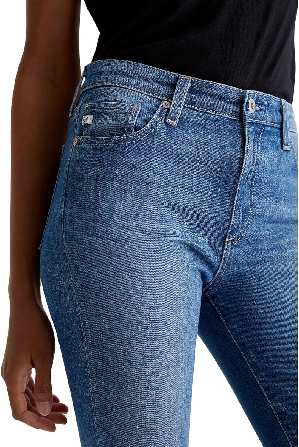 imageAG Jeans Womens Mari Mid Rise Slim Straight Jean